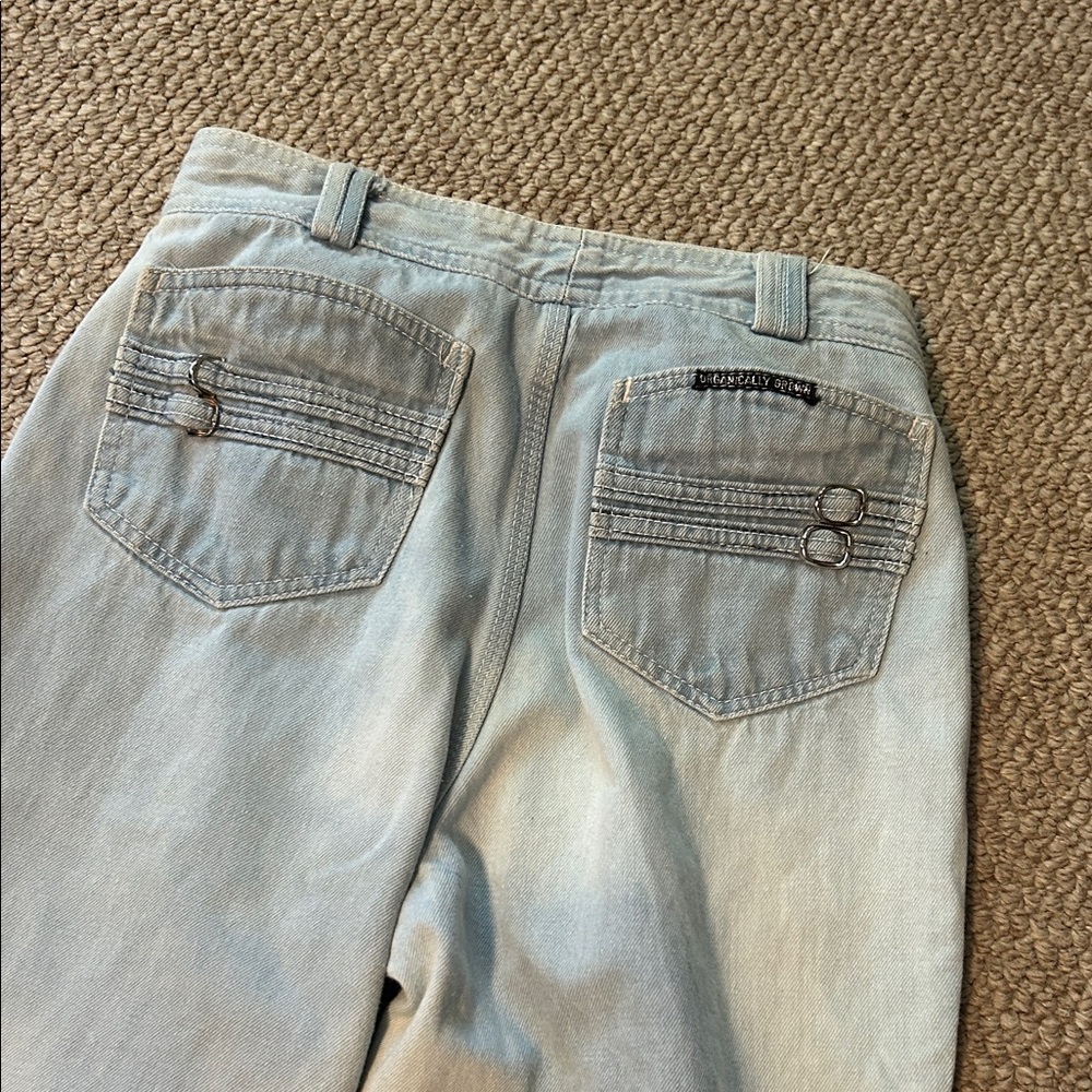 Vintage 1970s!  Light Gray Women's Jeans